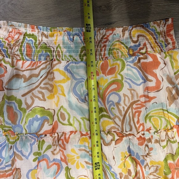 NWT$89 Vince Camuto Size XL Womens Bohemian Resort Skirt With Liner Lightweight - Picture 10 of 10